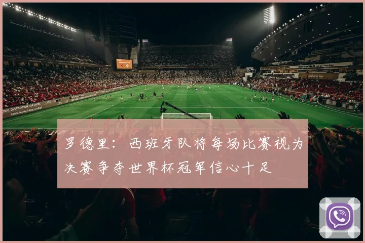 罗德里：西班牙队将每场比赛视为决赛争夺世界杯冠军信心十足